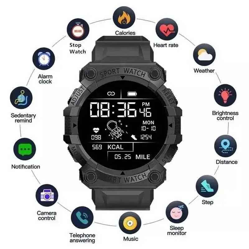 Смарт часы Smart Watch Фитнес браслет. Кольоровий екран.