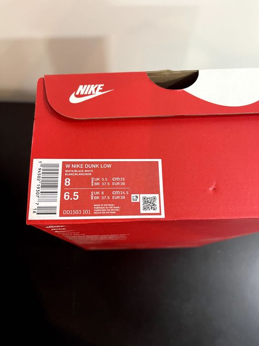 Nike dunk low Panda tenis