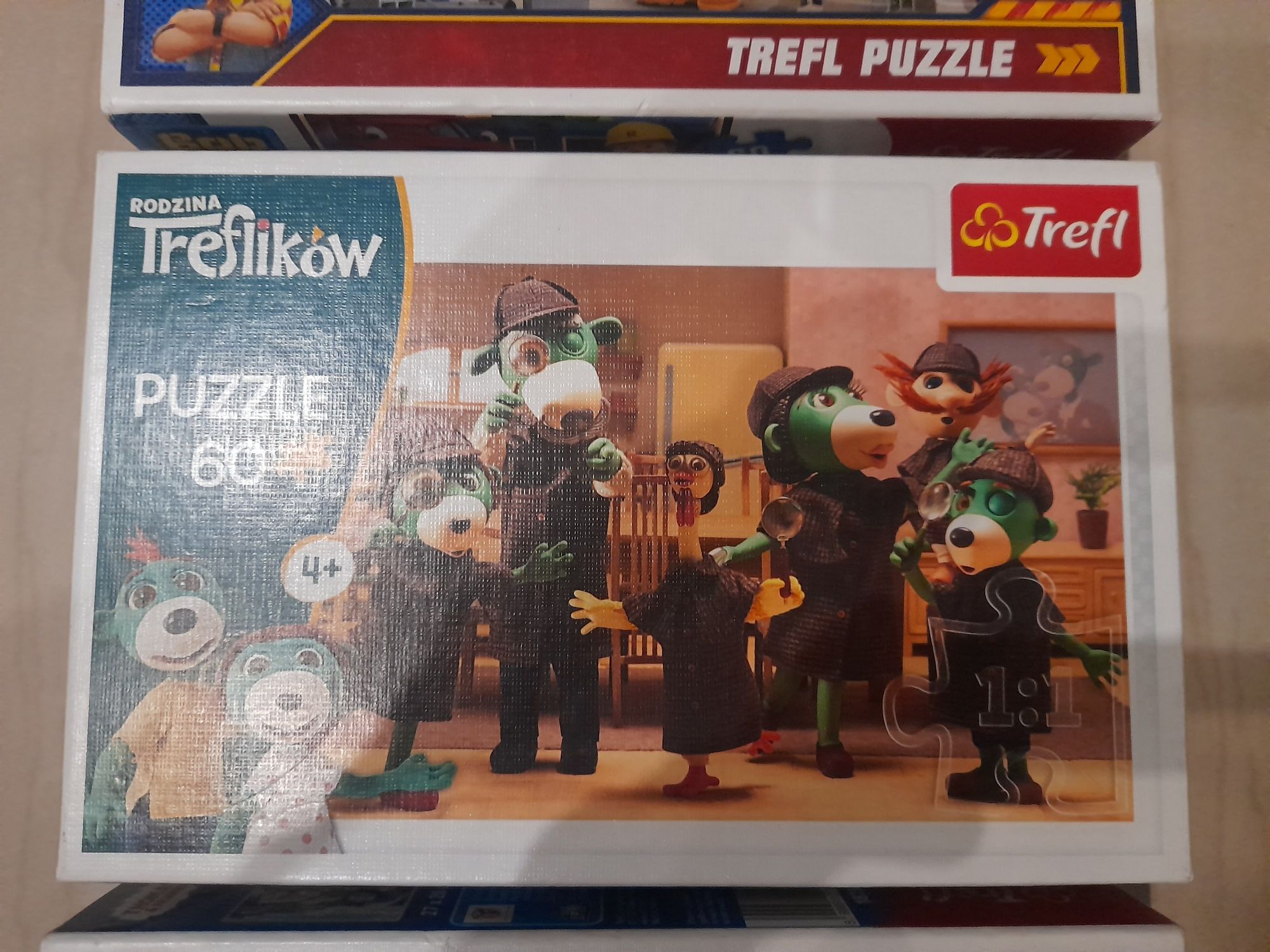 Puzzle Trefl Zestaw 3 opakowań