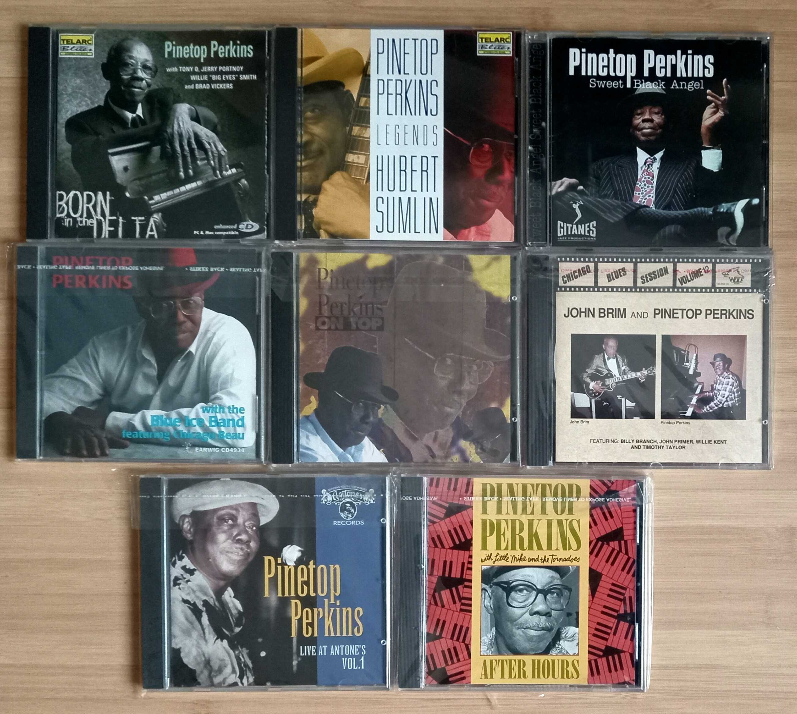 Блюз на роялi. Pinetop Perkins.