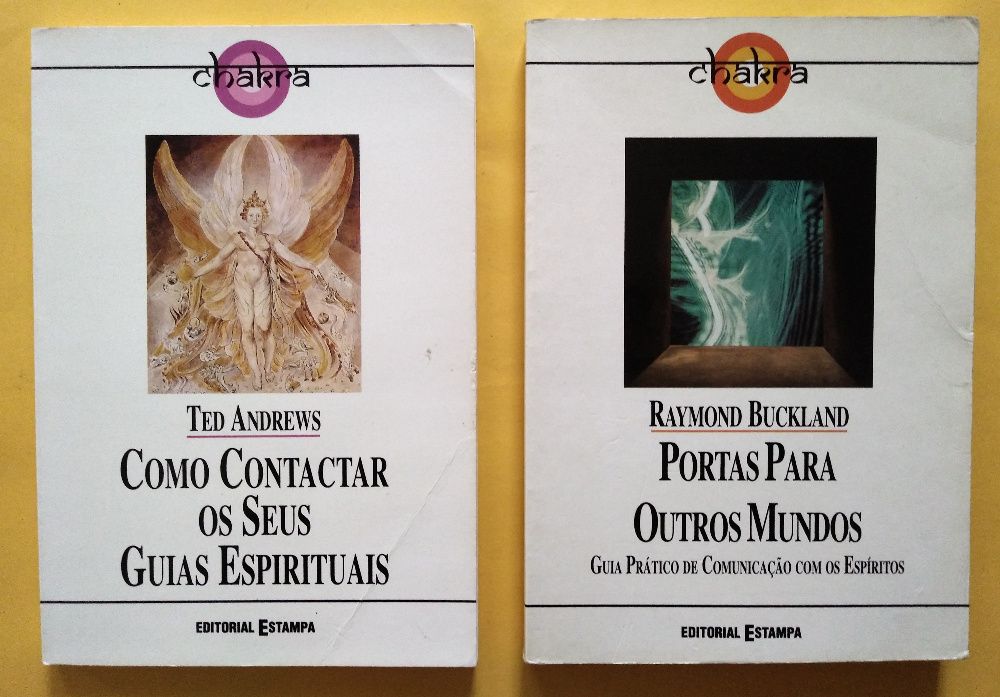 Livros: Remédios florais, Profecia celestina e da coleção Chakra