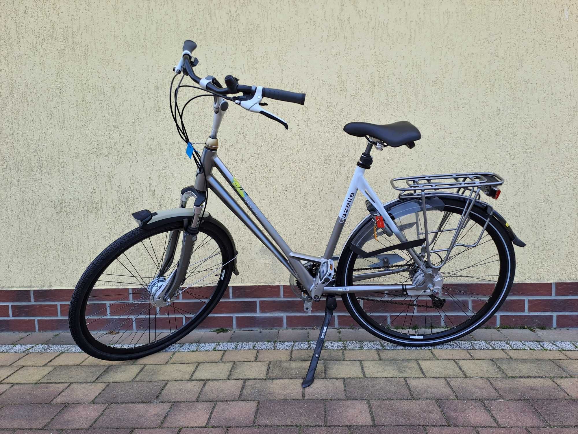GAZELLE ALLURE LTD, damski rower holenderski 57cm/ALU/3x8Shimano Deore