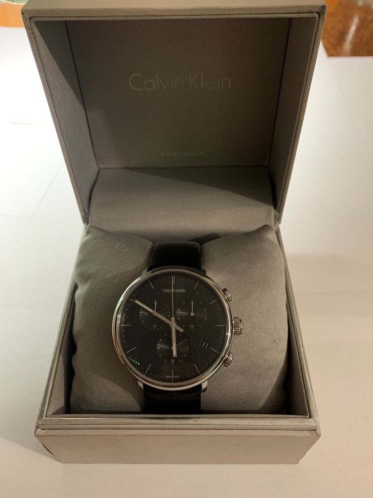 Годинник CALVIN KLEIN HIGH NOON K8M271C1 Swiss Made хронограф 43 ММ