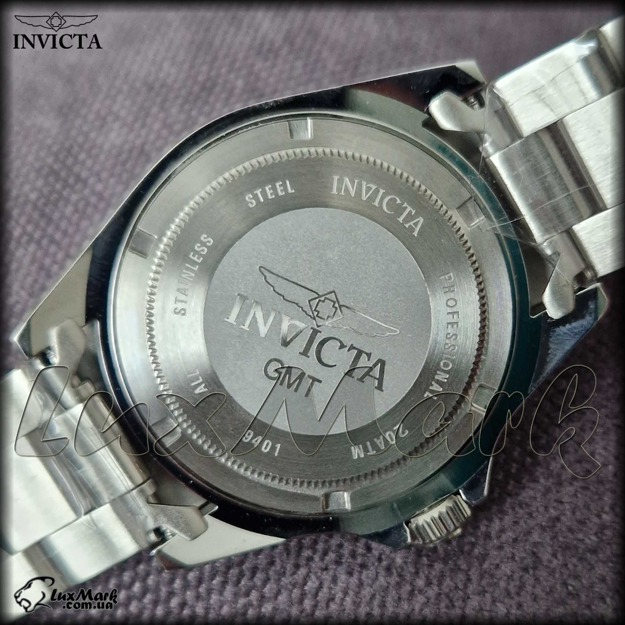 Годинник чоловічий Invicta Date-Master GMT 9401 39.5мм