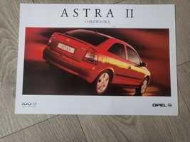 Prospekt Opel Astra II