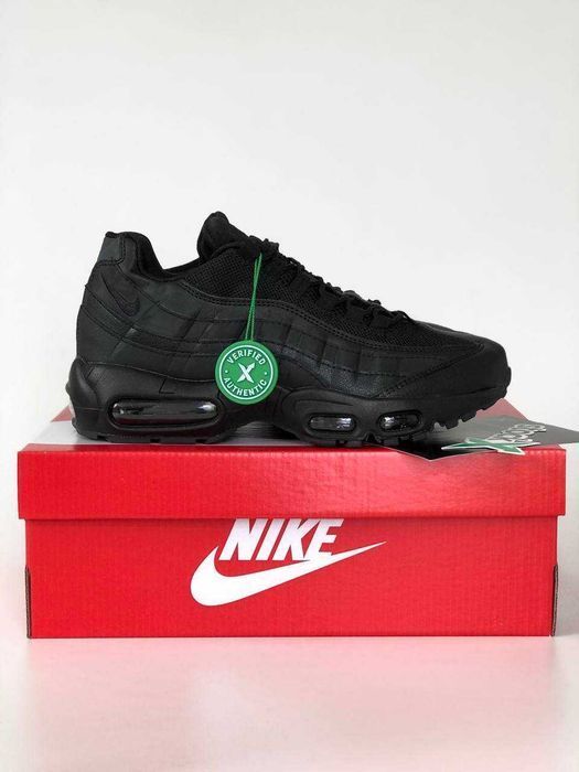 Мужские кроссовки Nike Air Max 95 black. Размеры 40-45
