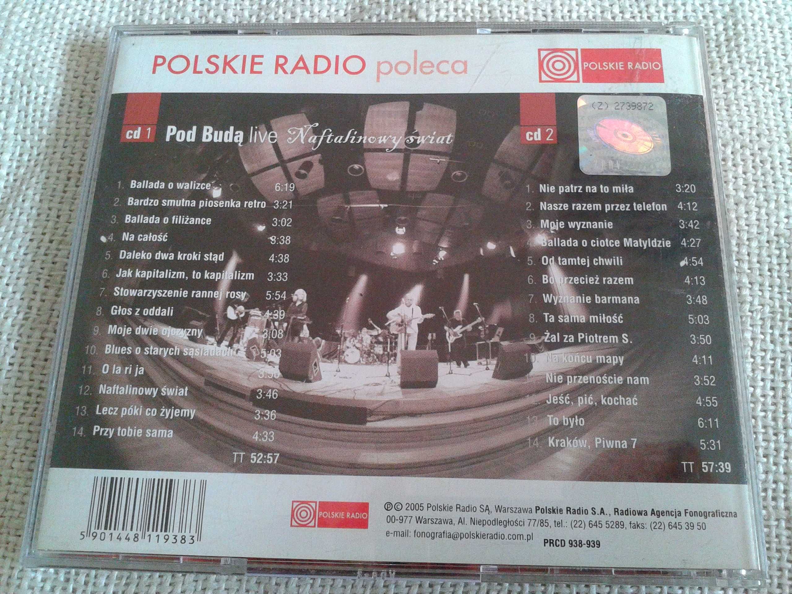 Pod Budą – Naftalinowy Świat, Live  2CD