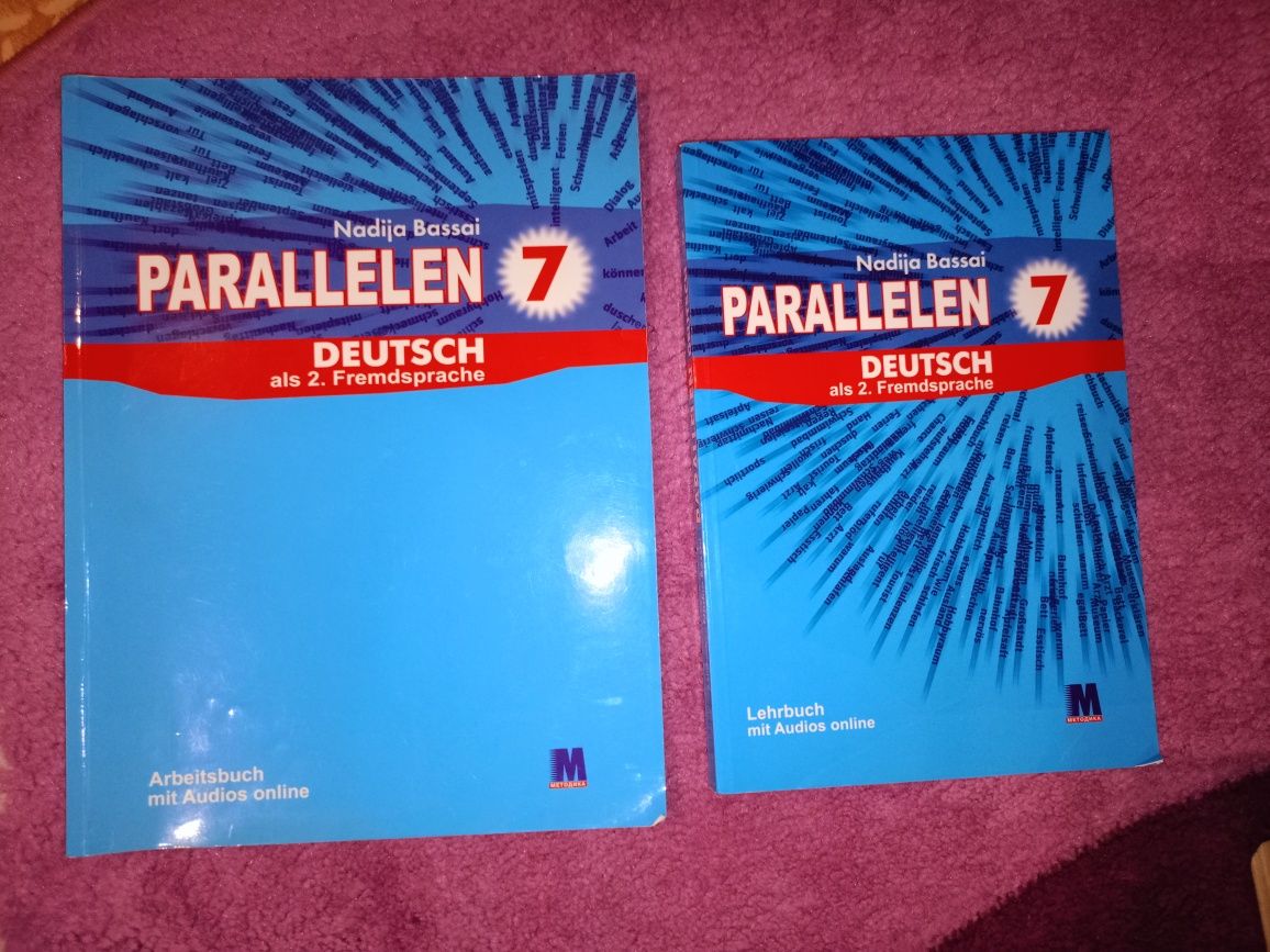 Parallelen 7. Комплект підручника та робочого зошита.