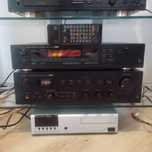 Wzmacniacz Luxman A384, Tuner T353 + Pilot