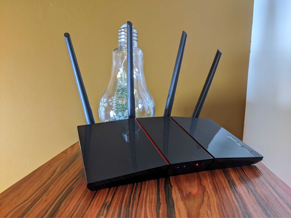 Router ASUS RT-AX55, MESH, AX1800, WiFi6, QoS, Gwarancja, FV23 -DEFEKT