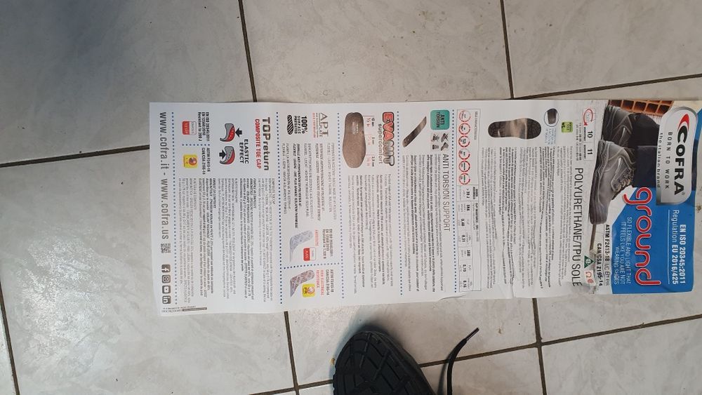 Buty ocieplane COFRA włoskie
