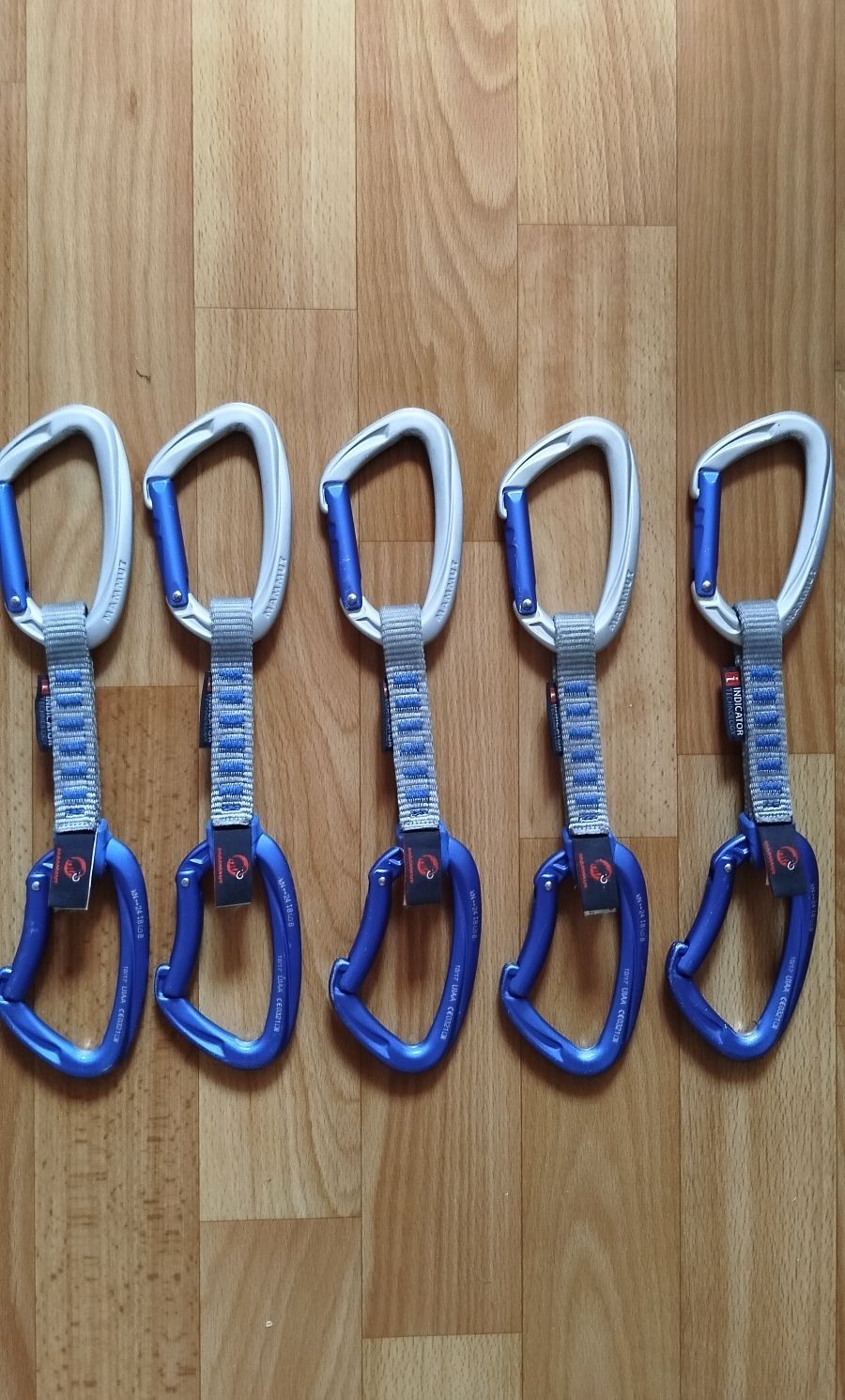 Відтяжки Mammut Crag Keylock Wire 10 cm Indicator Quickdraws .