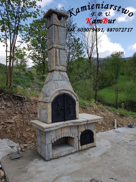 Grillo-wędzarnia z piaskowca (A14)