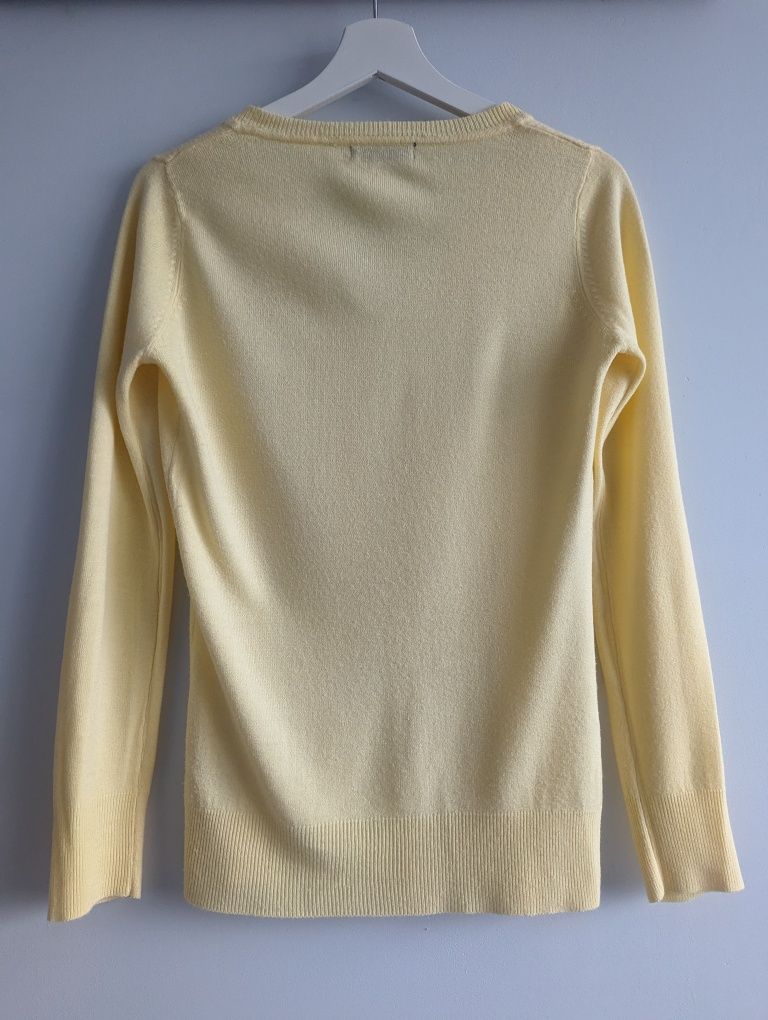 Sweter z dekoltem w serek Dunnes S/36