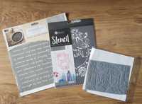 Maska ,stemple , scrapbooking