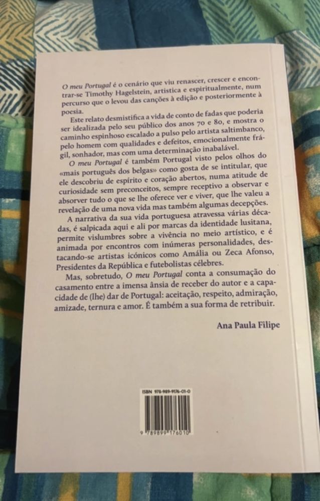 O Meu Portugal de Timothy Hagelstein; Tradução: Ana Paula Filipe