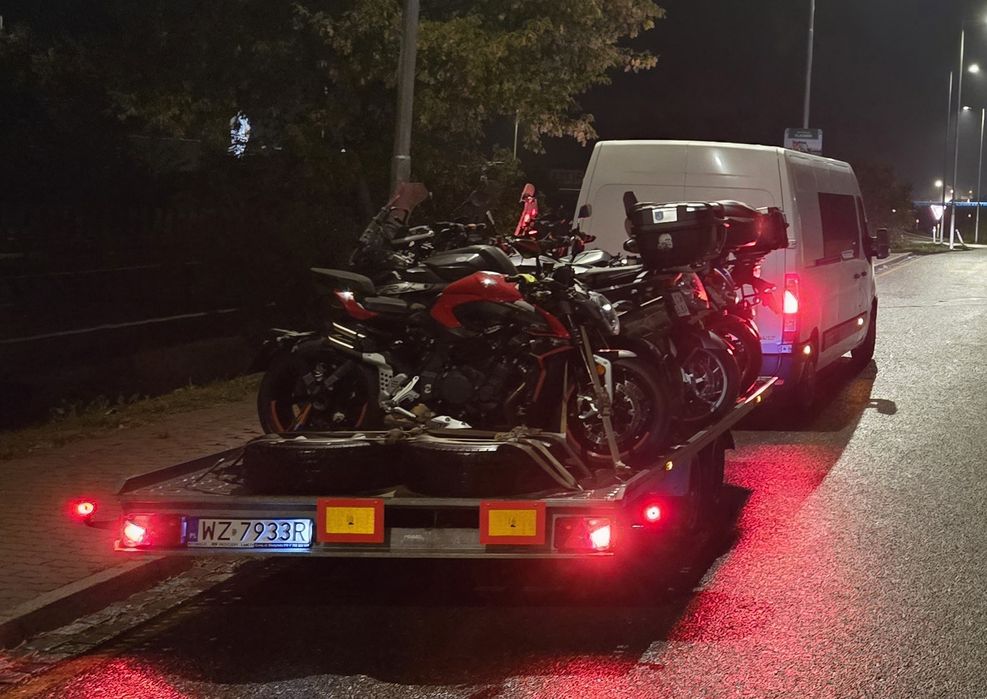 Laweta przyczepa platforma