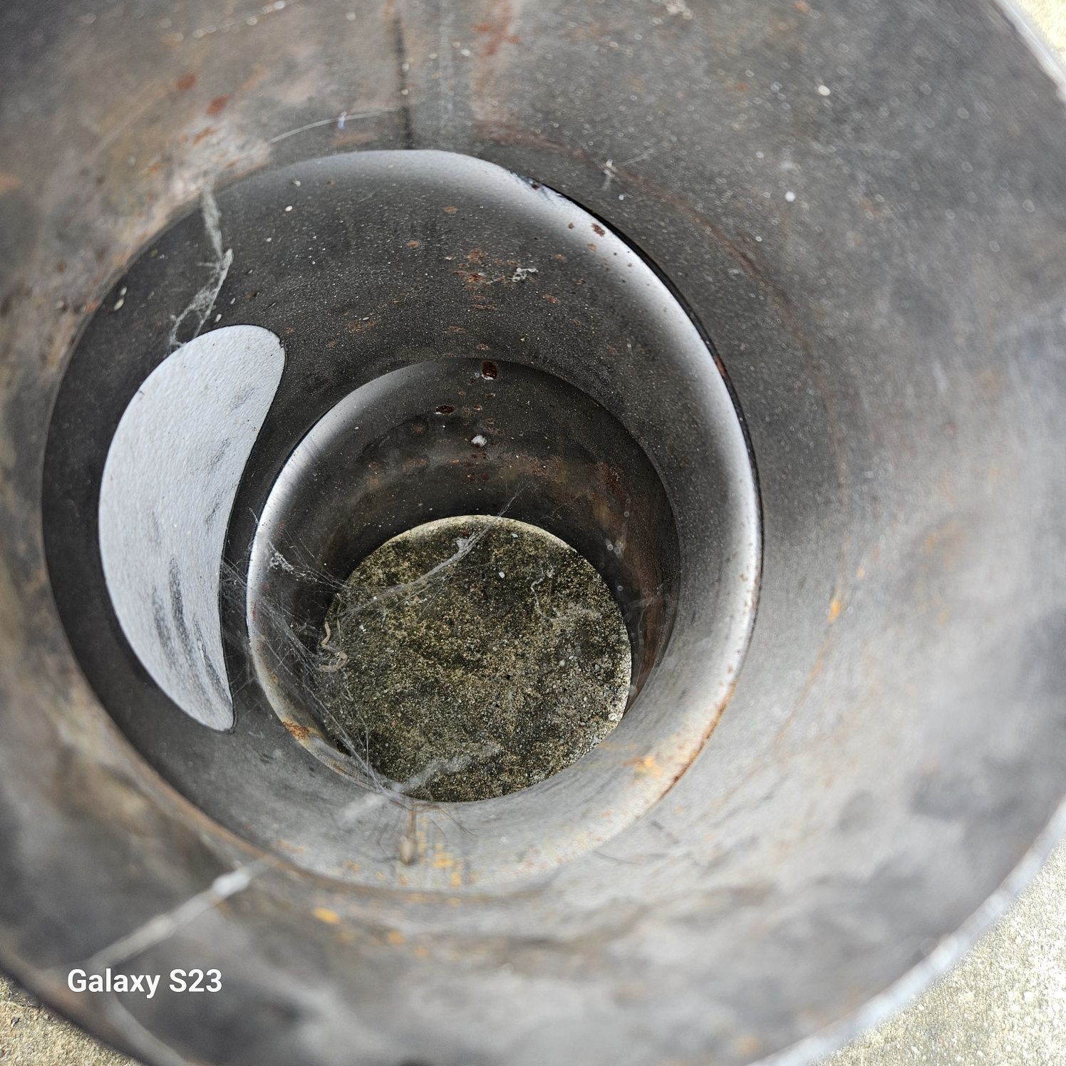 Rura skrętna średnica zew 15,5cm kominowa