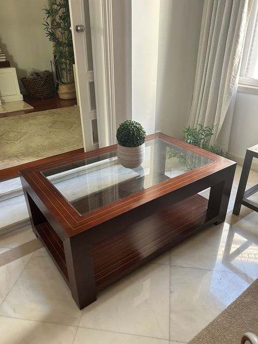 Mesa de Centro Madeira elegante