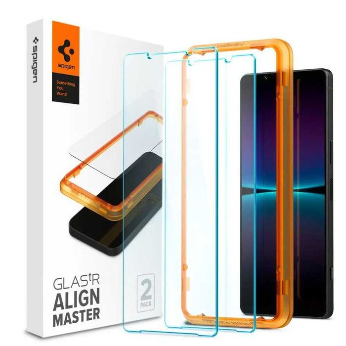 Защитное стекло Spigen Align Master 2-Pack для Sony Xperia 1 VI/VII