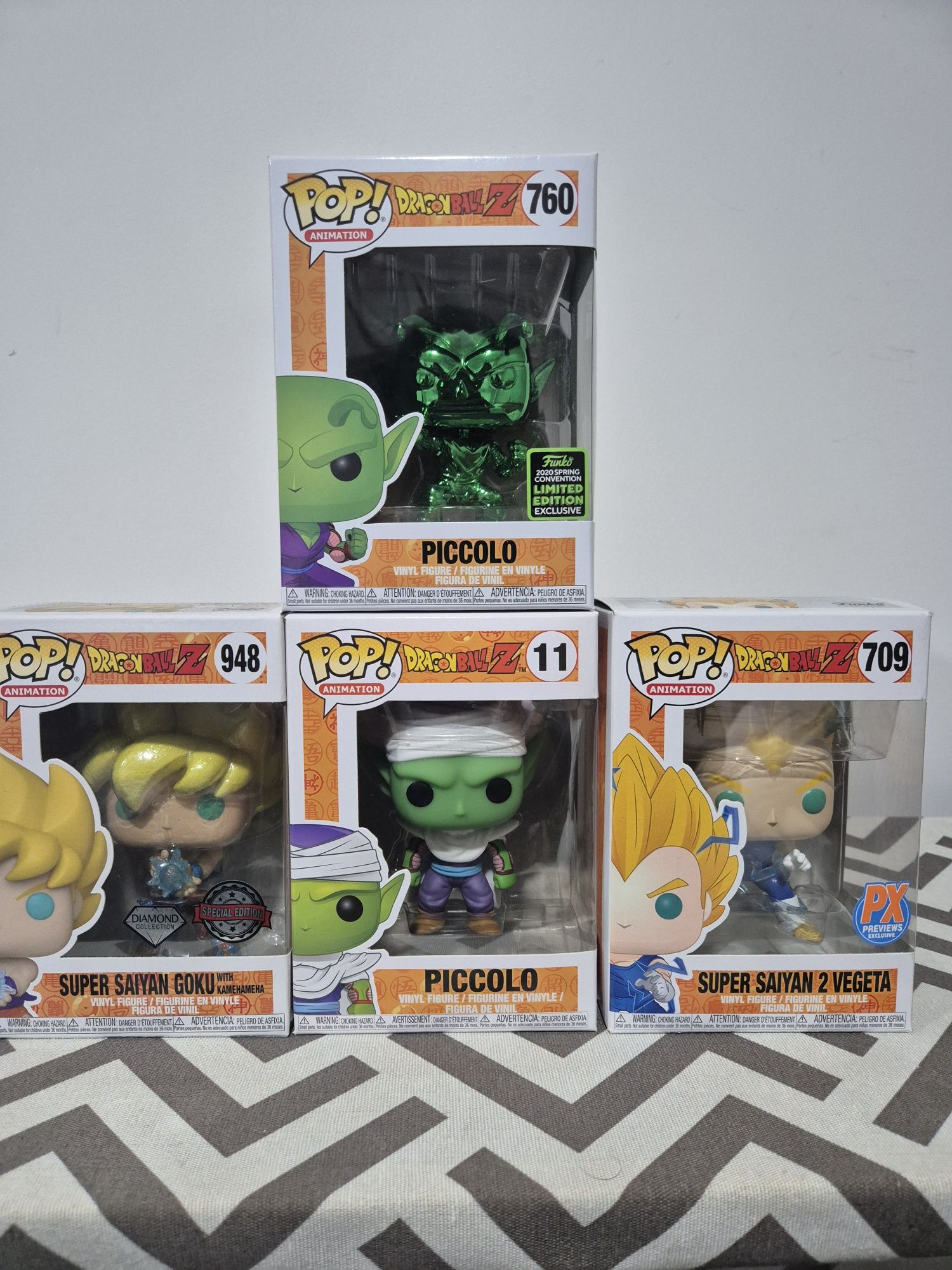 Funko Pop Dragon Ball, Marvel, DC