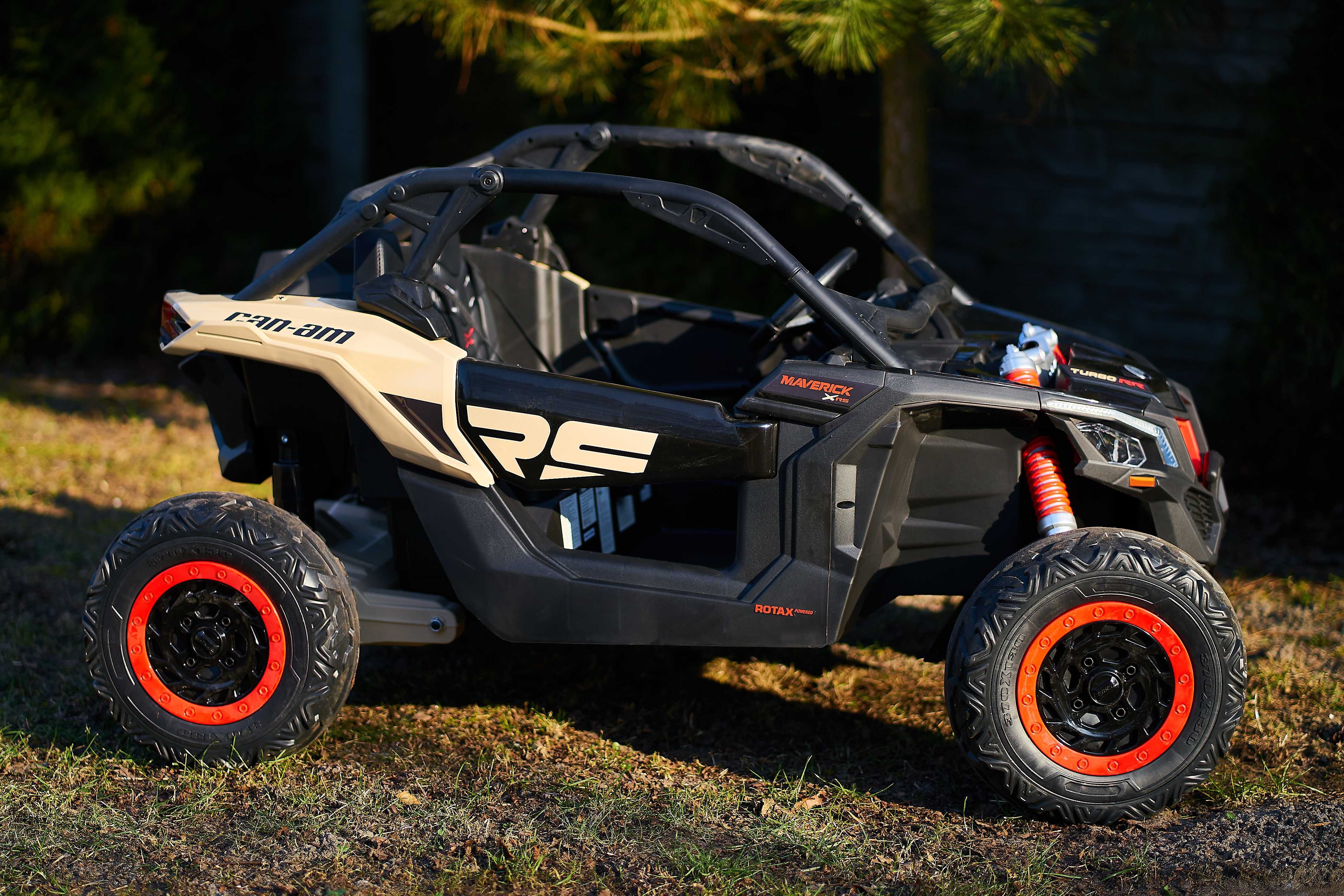 Buggy Can-am Na Akumulator  2x24V7Ah do 70 kg z napędem 4x240W