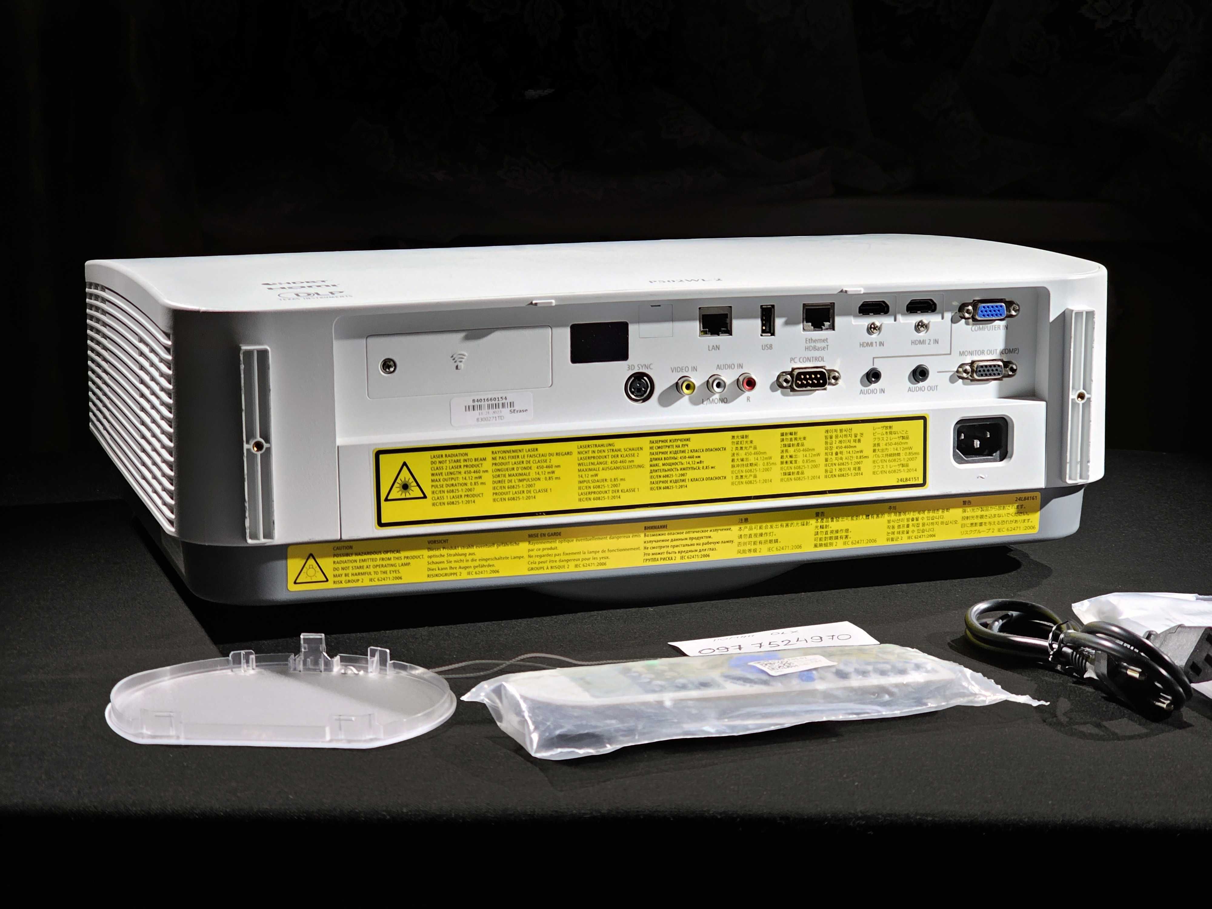 Професійний лазер+LED кіно проектор NEC P502HL, 1080p, 5000 люм ANSI