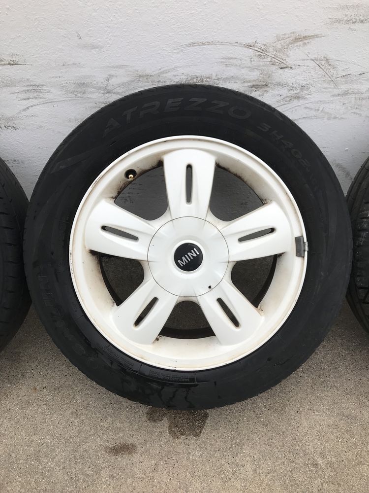 Jantes Mini 15 4x100 originais com pneus