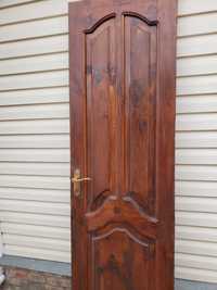 Двері дерев'яні 60 см сосна Двери