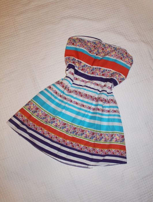 Sukienka letnia boho w kwiaty rozmiar S/M