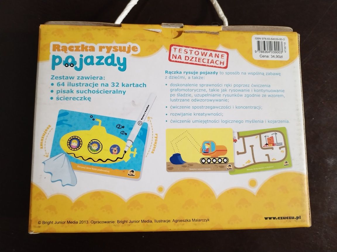 CzuCzu rączka rysuje pojazdy