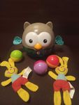 zabawka sówka kuleczka Fisher Price 3M+ 2 Tupy gratis
