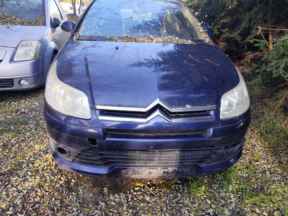 Citroen C4 I 04- przód kompletny maska zderzak błotnik lampa