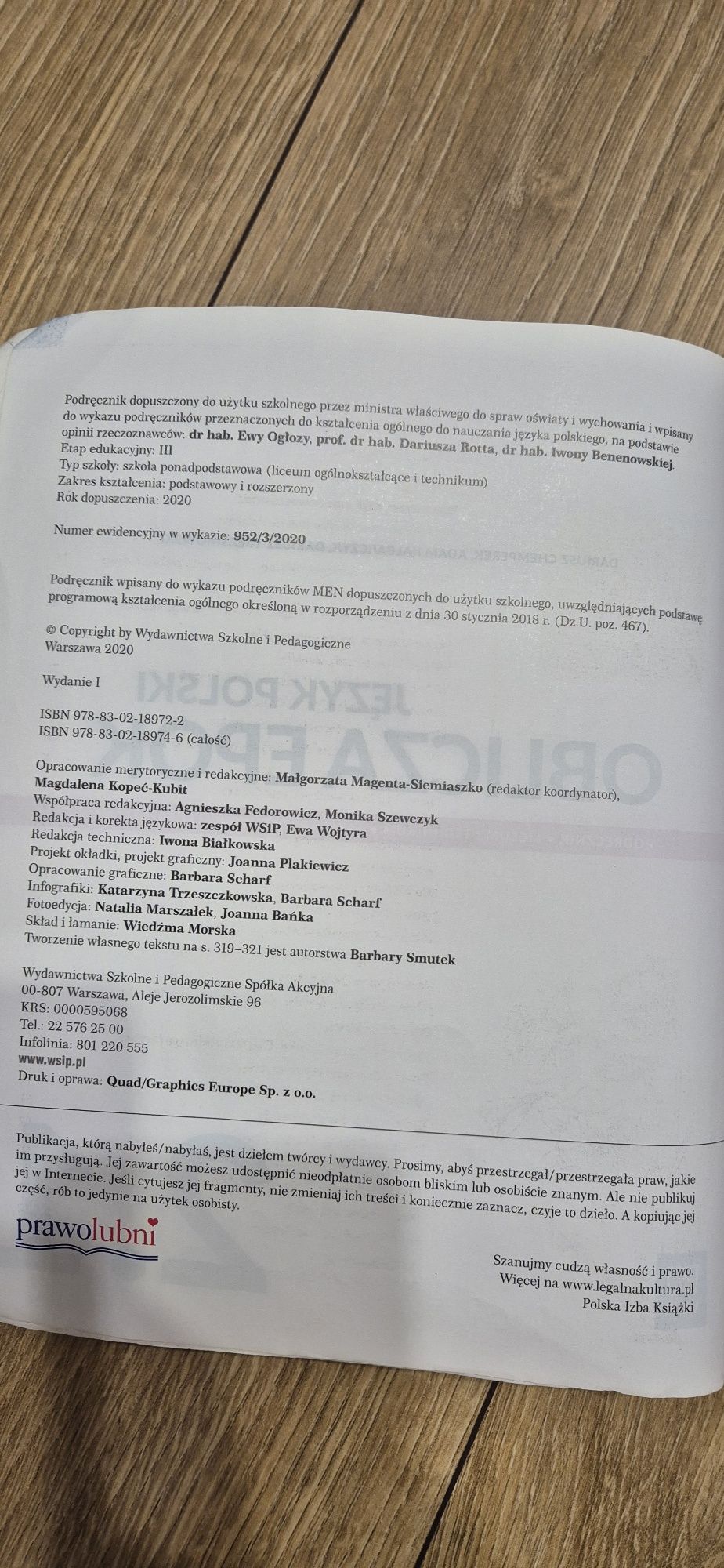 Oblicza epok 2 język polski  do liceum ogólnokształcącego