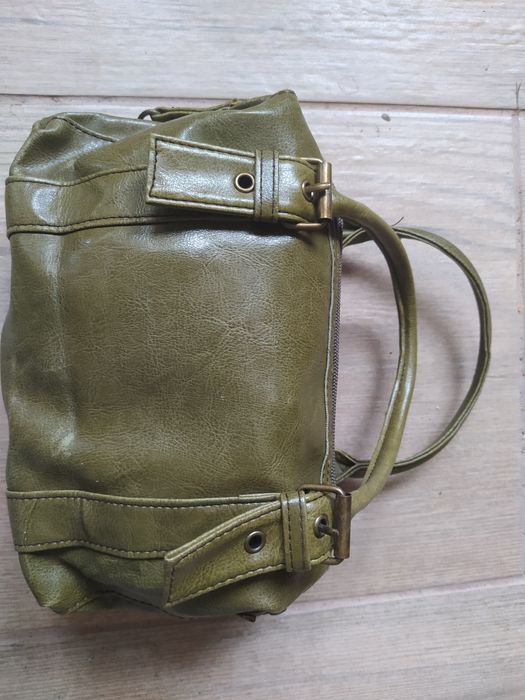 Torebka do ręki new look butelkowa zieleń