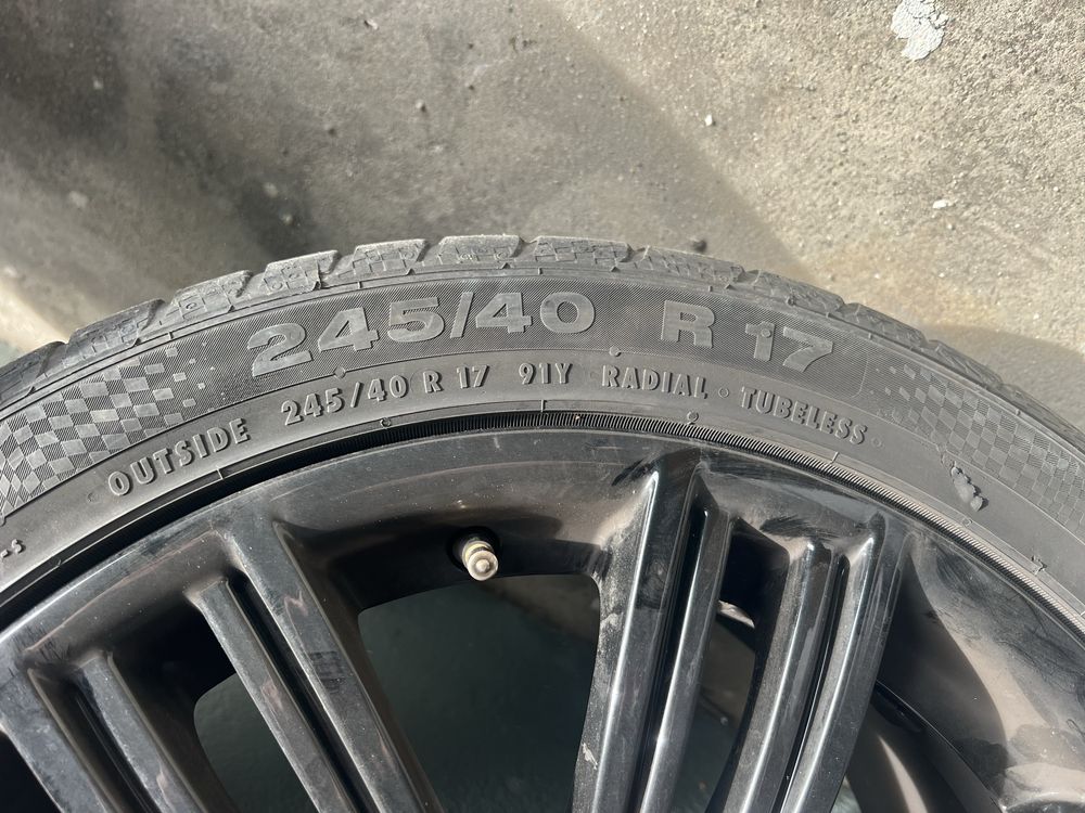 Jantes com pneus 5x120em 17