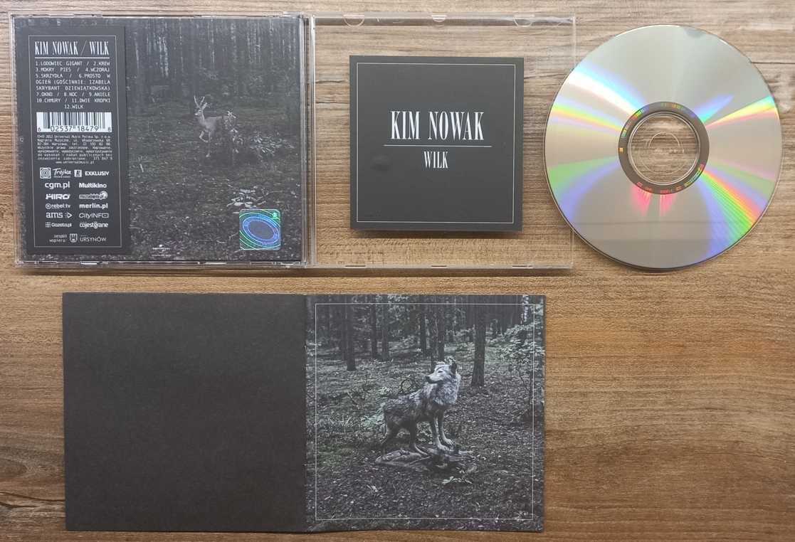 Płyta CD. Kim Nowak - Wilk.