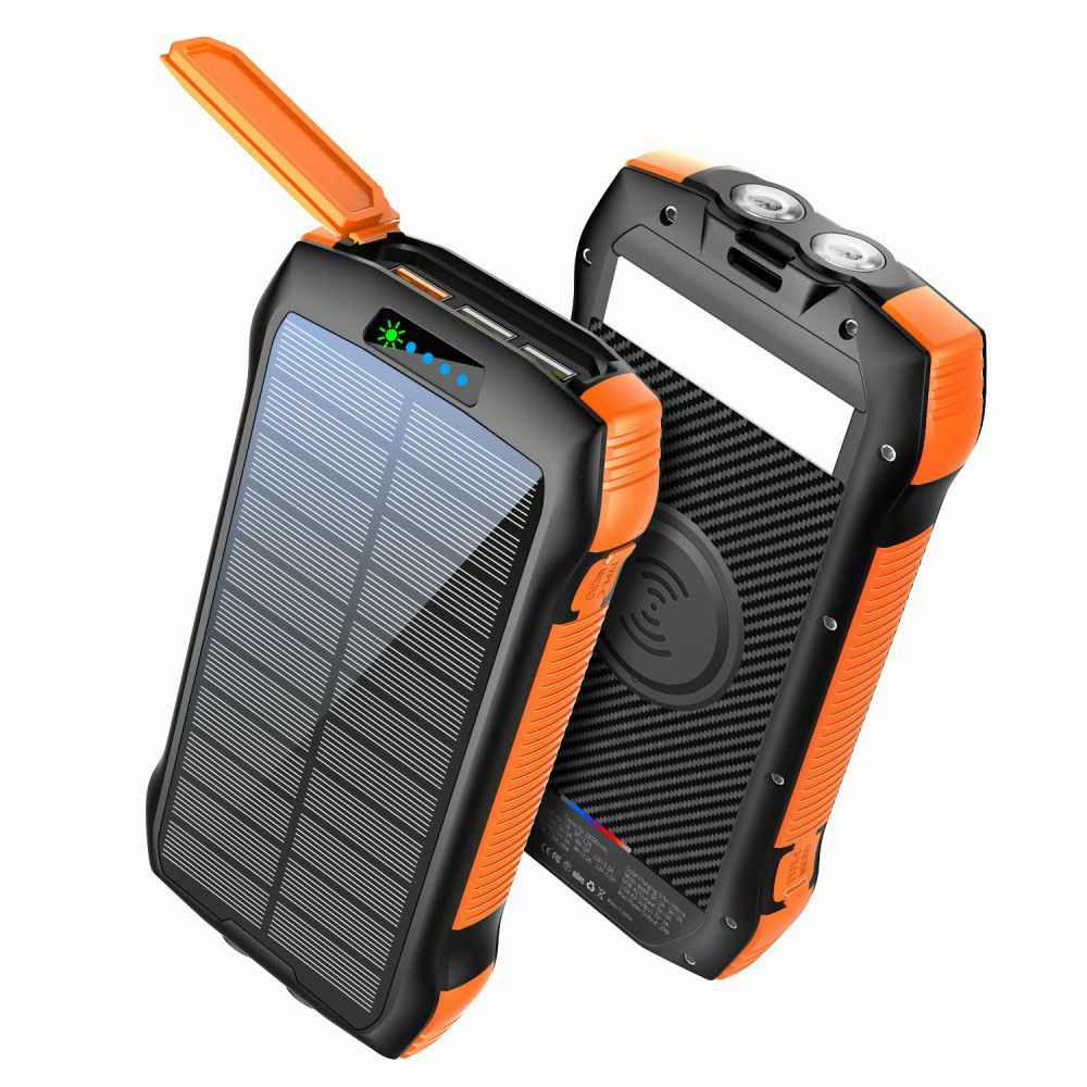Павербанк с солнечной панелью iBattery F33W 35000 mAh