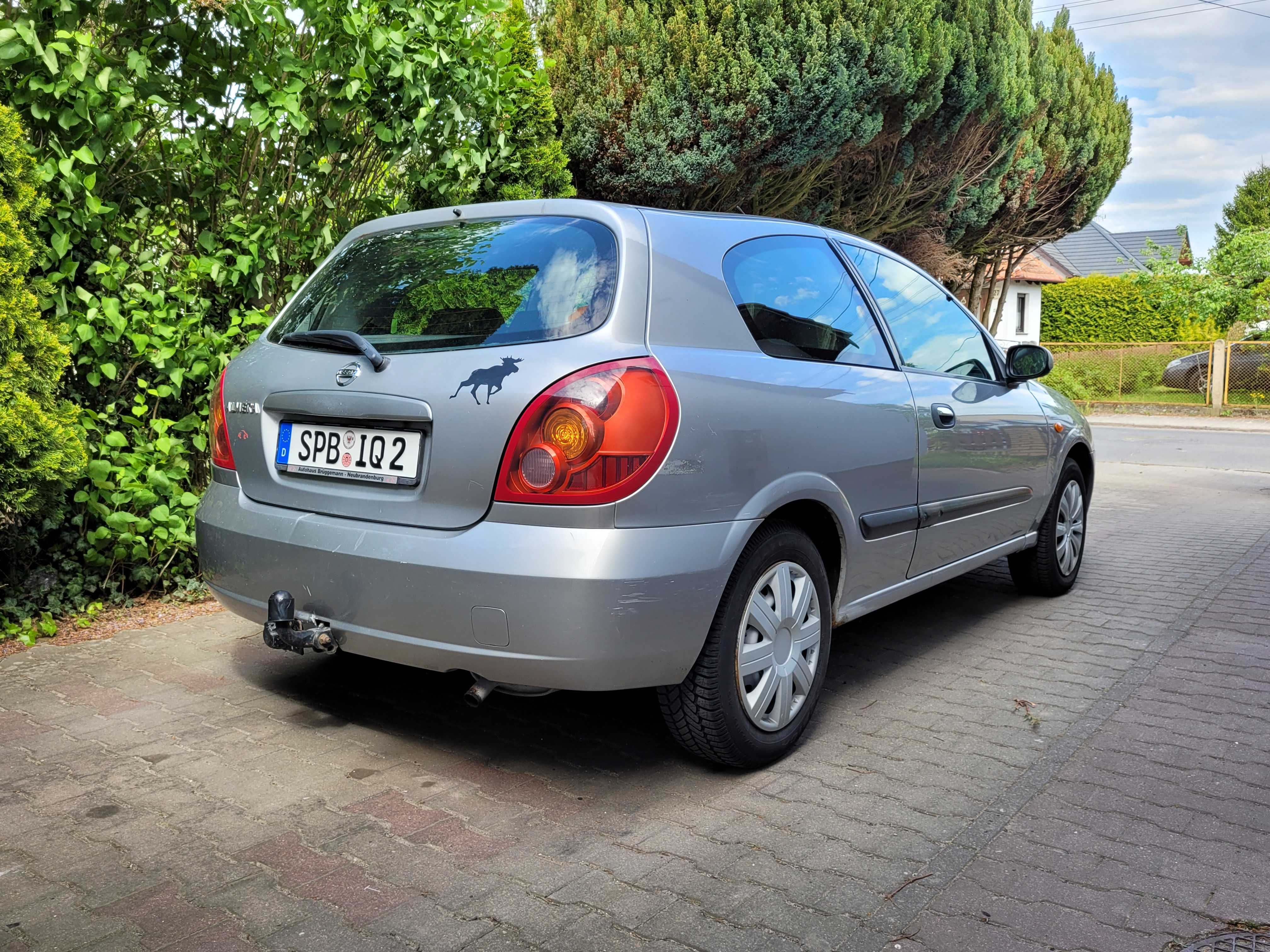 Nissan Almera 1.8 Benzyna 116 KM Opłacony Klimatronik Hak Z Niemiec