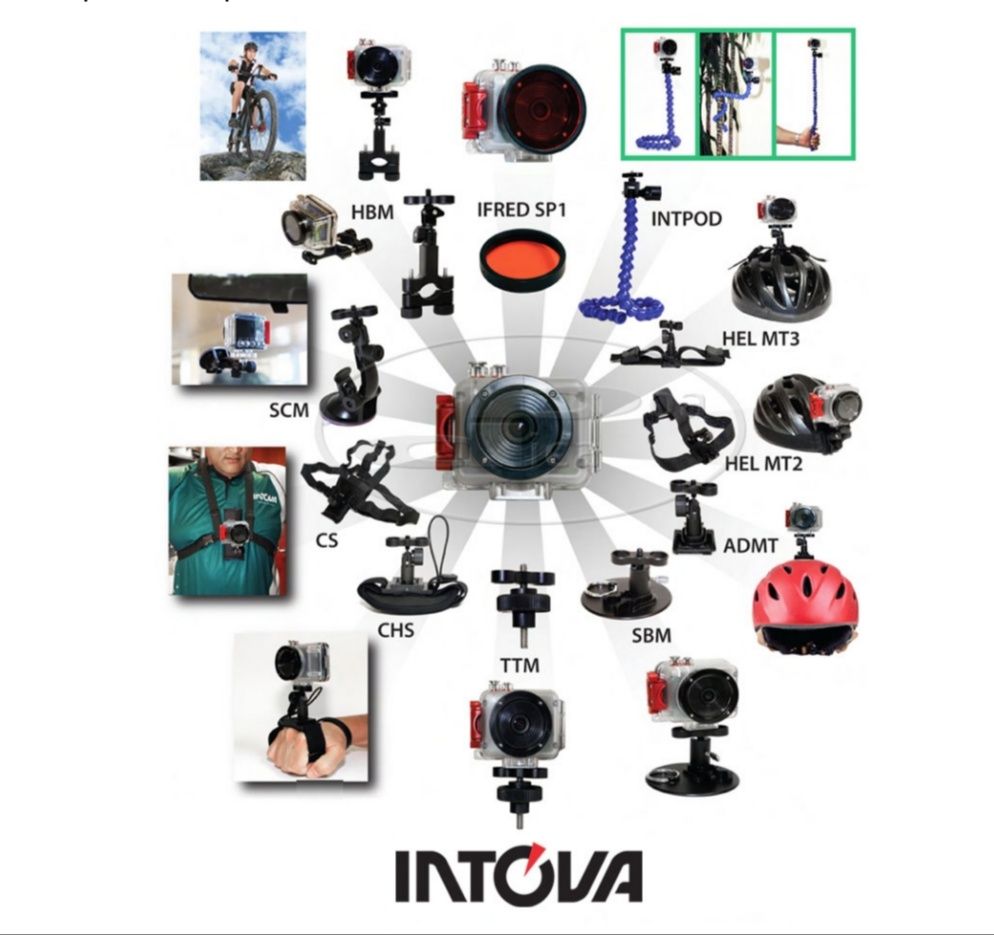 Câmera mergulho Intova Sport HD