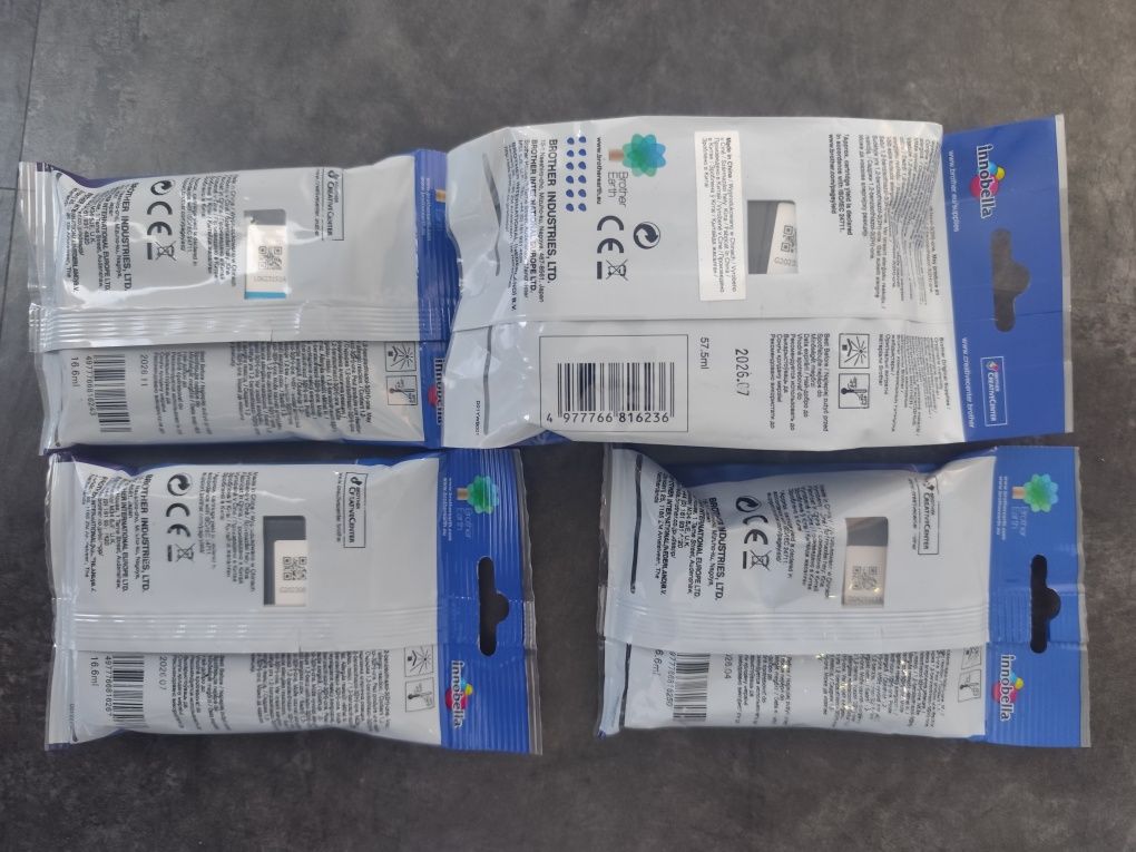 Oryginalne  tusze orygilany tusz Brother Lc462xl BK M C Y Zestaw