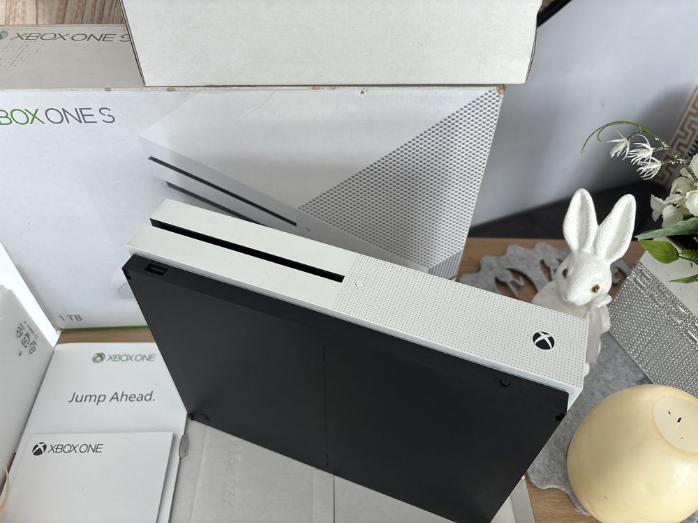 Konsola Xbox One S 1TB/Biała/Komplet/Święta/Pokecam!