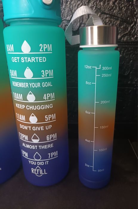 Zestaw butelek na wodę