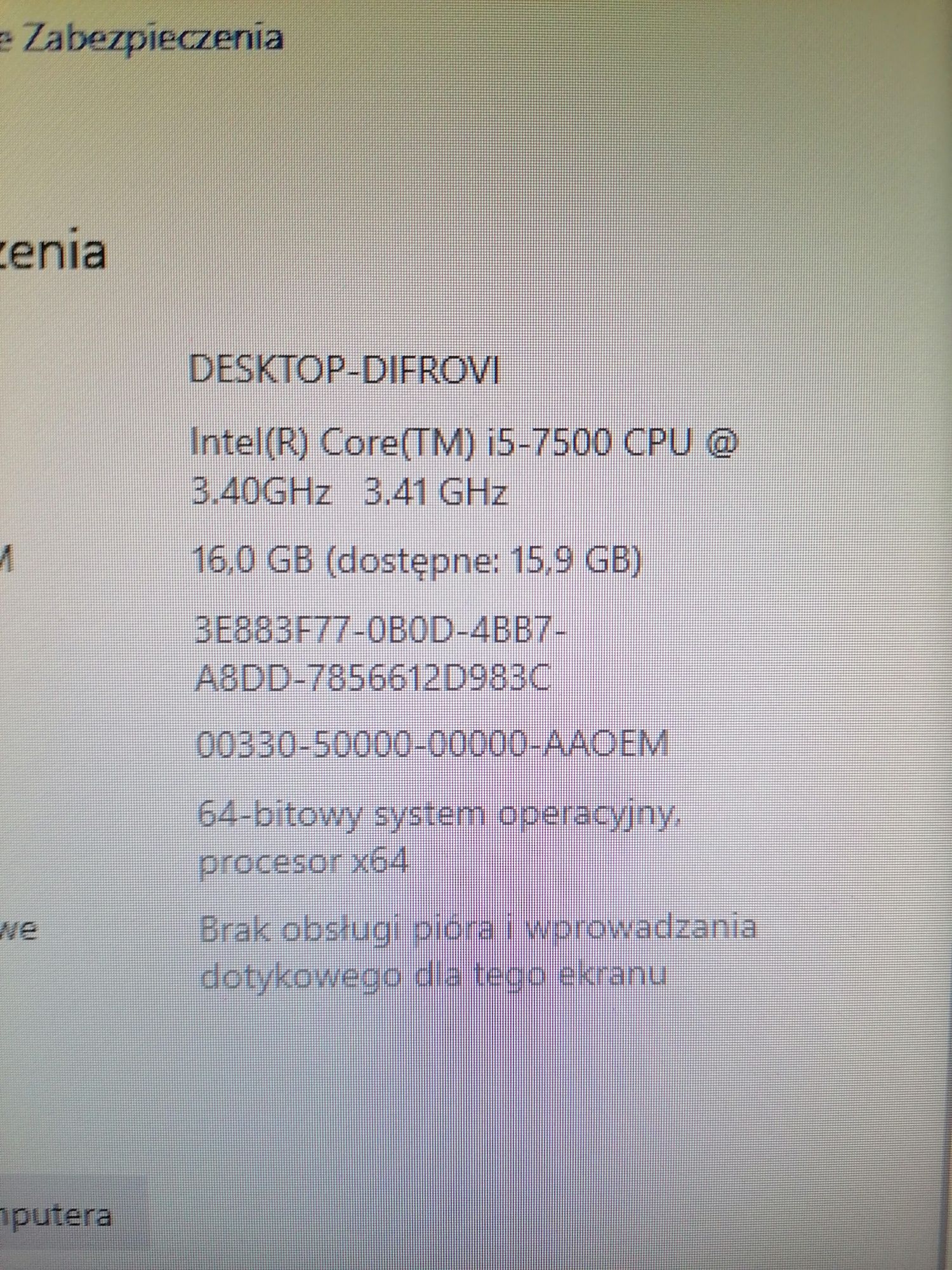 Komputer Geimingowy Dell Optiplex 3050