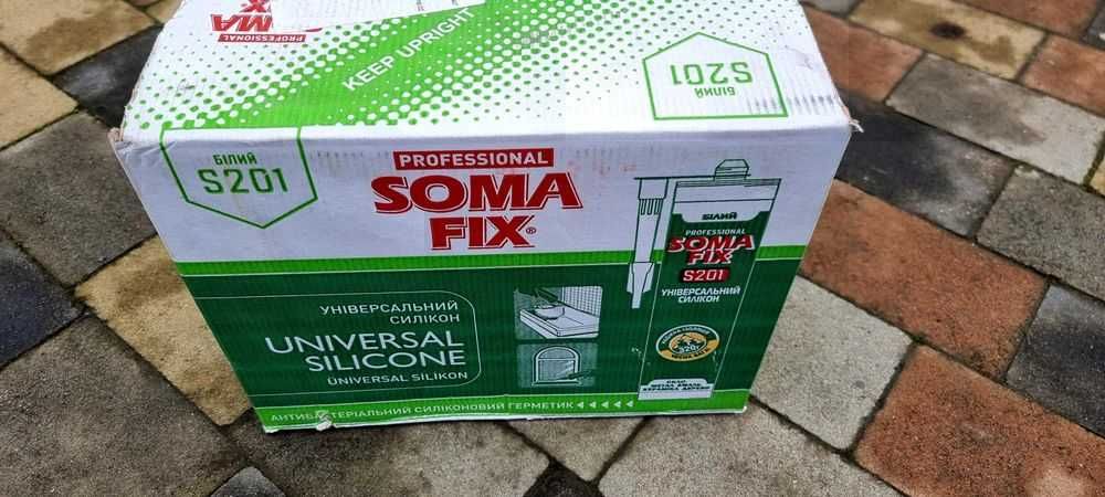 Силікон універсальний біли1 Somafix
