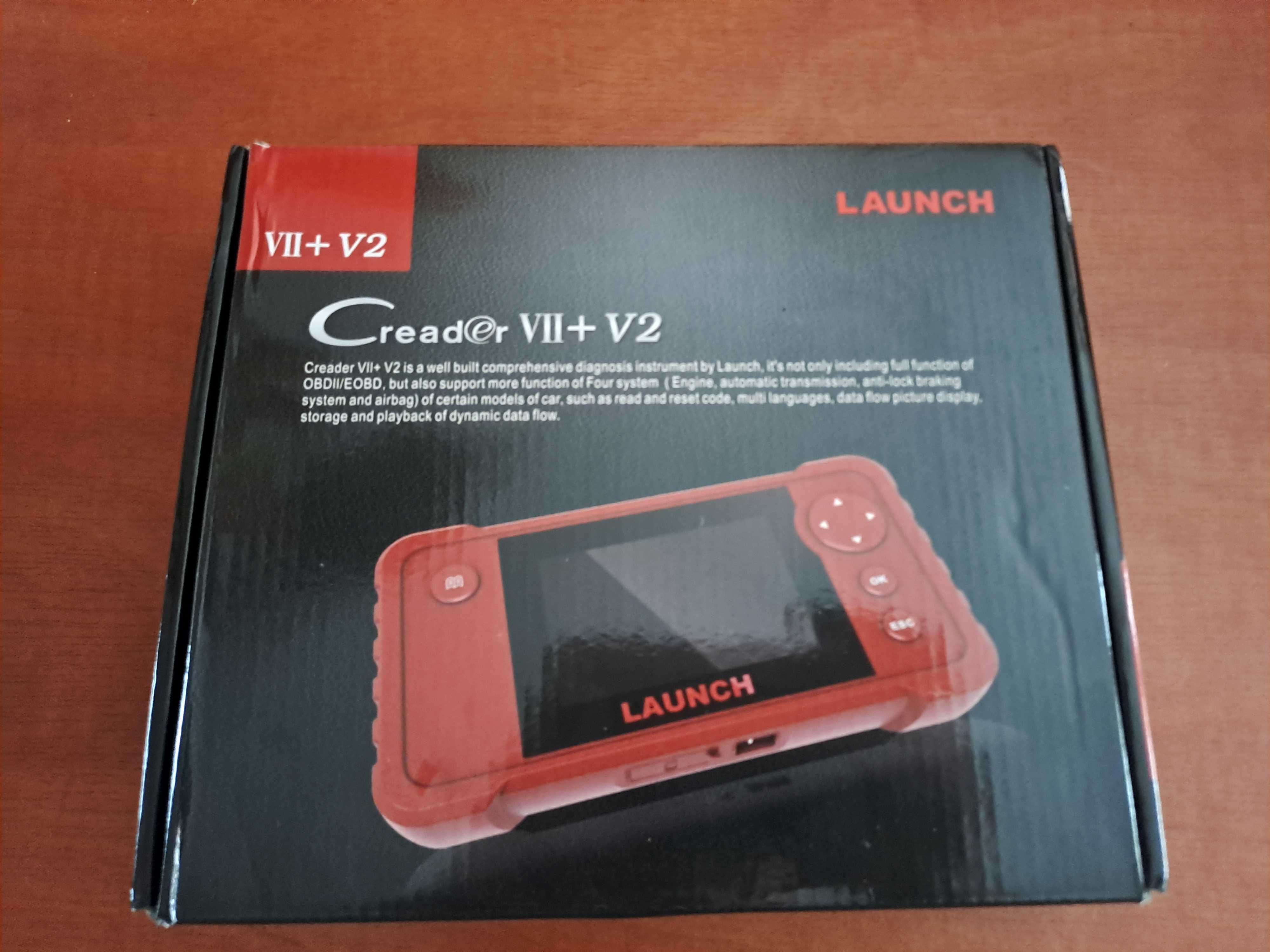 Launch Creader VII+ V2 CRP 123 Interfejs Diagnostyczny Tester Komputer