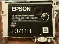 Epson tusz oryginalny T0711H czarny