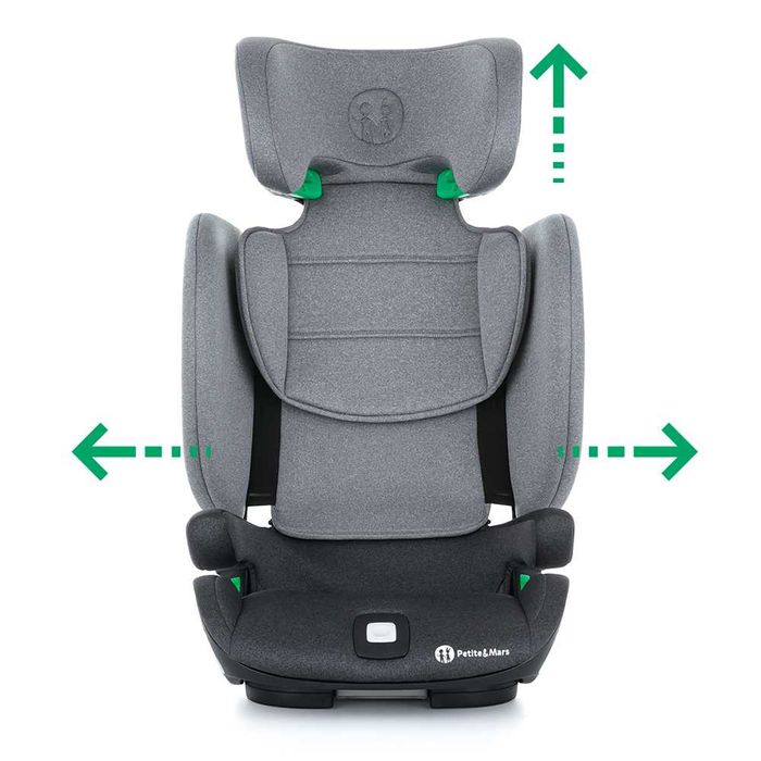 Fotelik samochodowy 15-36 kg isofix Petite Mars Elite Fix i-size
