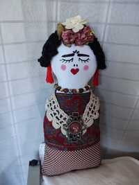 Boneca de tecido Frida kahlo handmade