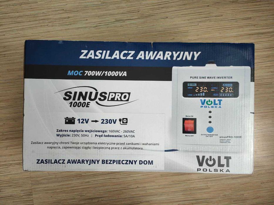 Volt Polska SINUS PRO 1000E 12/220V (3SP091012E). Гарантія